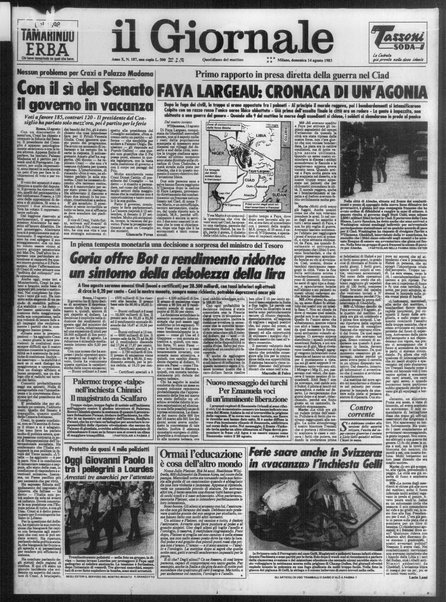 Il giornale : quotidiano del mattino